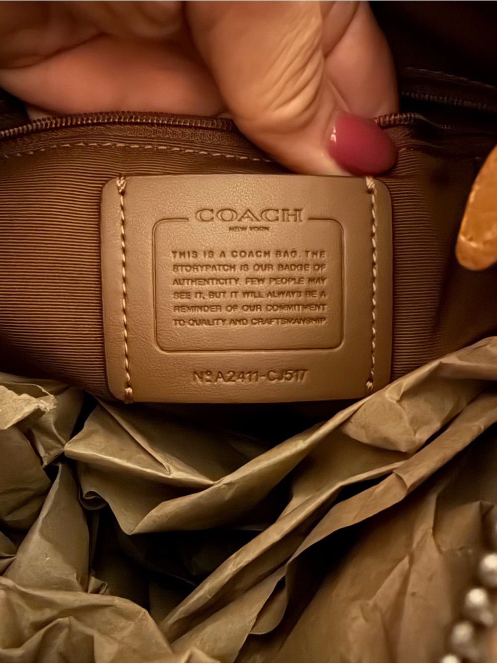 NWOT Coach Teri Hobo bag - Picture 4 of 10